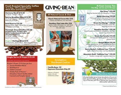 Coffee/Tea Fundraiser Orders Due 10/16/18
