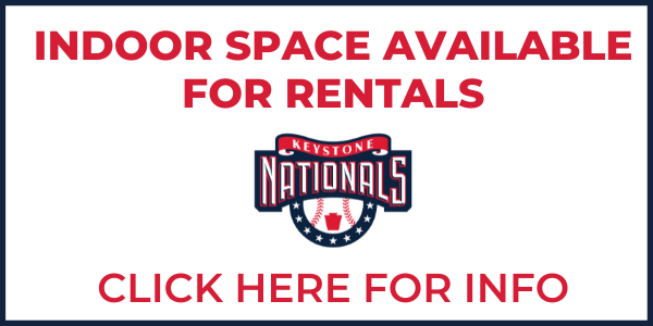 baseball and softball space for rent